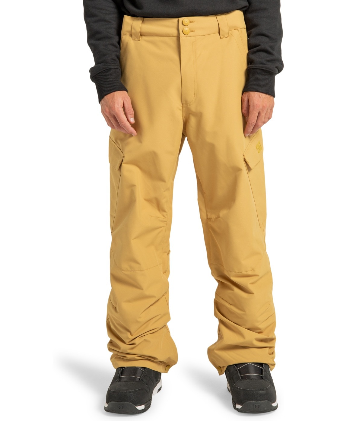 Snowboardhose DC SHOES "Banshee 15K", Herren, Gr. S, mustard gold, 100% Polyester, Hosen Image