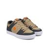 Sneaker DC SHOES "Pure", Gr. 14(48,5), grau, tan, orange, 55.4% Leder, 44.6% Synthetikmaterial, Schuhe