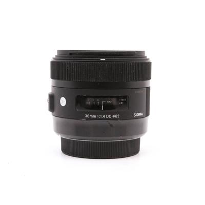Used Sigma 30mm f/1.4 DC HSM ART - Sigma A Fit