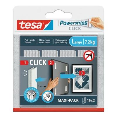 tesa Powerstrips »CLICK large« 7,2 kg 16 x 2 Stück Image