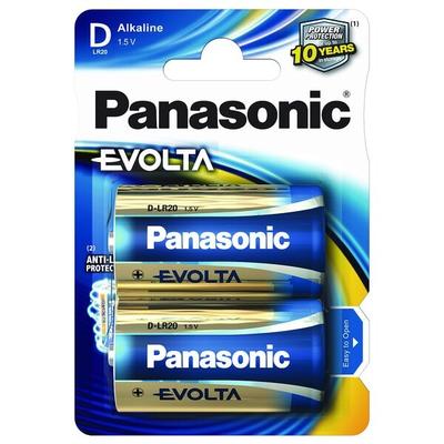 Panasonic 2x Batterien »Evolta« Mono D Image