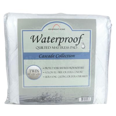 Arkwright Home Cascade Mattress Pad Twin White (P-MP-WP-TW) 1/EA Mattress Pads