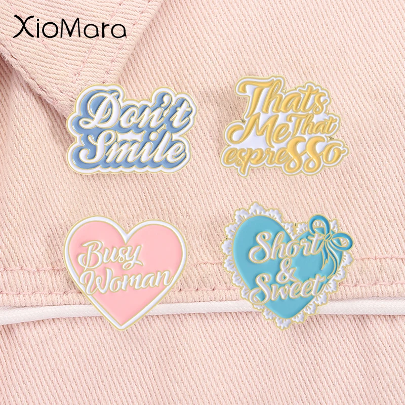 Emaille-Anstecknadel „Don't Be Stressin' Life's a Blessing“, süßer Pilzfrosch, positives Zitat, Mental Health, Brosche, Anstecknadel, Schmuck, Geschenke Image