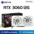 SOYO Nuove schede grafiche da gioco NVIDIA GeForce RTX 3060 12GB GDDR6 192 Bit Desktop GPU Scheda video Componenti del computer