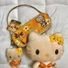 Sanrio Vintage Einzigartige und süße Handtasche Hello Kitty Gelbe Pendlertasche The Spice Girls Style Girl Aufbewahrungstaschen Weihnachtsgeschenke