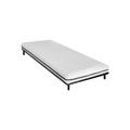 Set 90 x 190 cm telaio a doghe + materasso schiuma sfoderabile sp. 10 cm - NASUS di YSMÉE