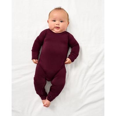 Classic Burgundy Crescent Zippy - 18-24 months