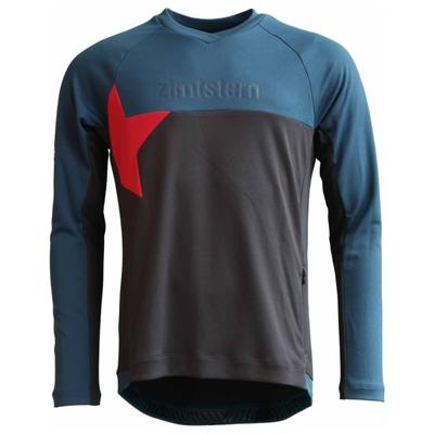 Zimtstern - Bulletz Shirt L/S - Radtrikot Gr XXL blau Image