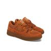 Sneaker DC SHOES "Construct", Gr. 4(36), braun (braun, gum), 54.6% Leder, 20.9% Synthetikmaterial, 25.5% Polyester, Schuhe