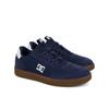 Sneaker DC SHOES "DC Astrix", Gr. 7(39), blau (navy, gum), 61.35% Leder, 38.65% Synthetikmaterial, Schuhe