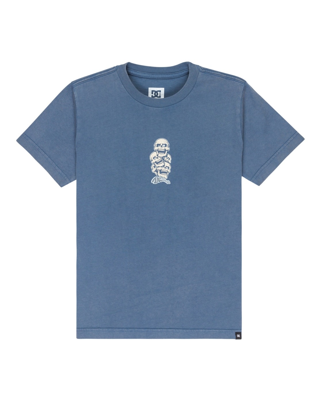 T-Shirt DC SHOES "Laugh Stack", Jungen, Gr. 14(155-164cm), grün (bronze grün), 75% Baumwolle, 25% Baumwolle, Shirts T-Shirt
