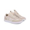 Sneaker DC SHOES "DC Astrix", Gr. 7(38), sand, weiß, 61.35% Leder, 38.65% Synthetikmaterial, Schuhe