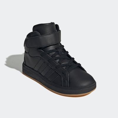 Sneaker ADIDAS SPORTSWEAR "GRAND COURT MID K", Gr. 30, schwarz (cschwarz, cschwarz, gresix), Synthetik, sportlich, Schuhe Image