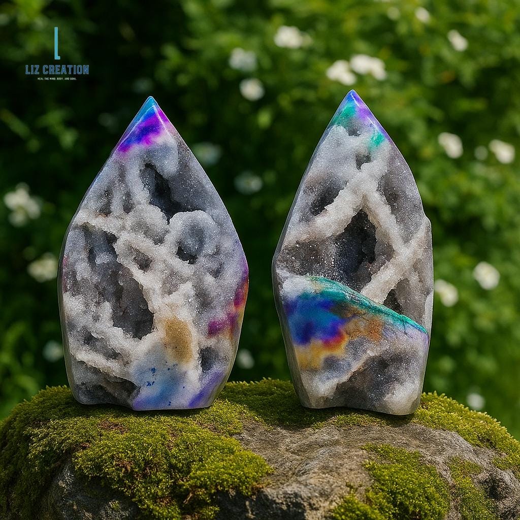 Grande flamme de cristal de sphalérite, pointe de tour de pierre précieuse de sphalérite, aura d'ange naturel, spécimens de minéraux