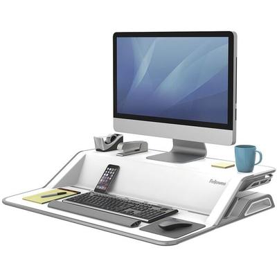 Fellowes Monitorständer »Lotus Sitz-Steh Workstation« weiß, 83.2x14x61.6 cm Image