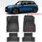 Utilisation pour 2024 MINI COOPER SE tapis de voiture AllWeather tapis de coffre de sol ensemble complet garniture pour adapté pour MINI COOPER SE tapis de sol imperméable