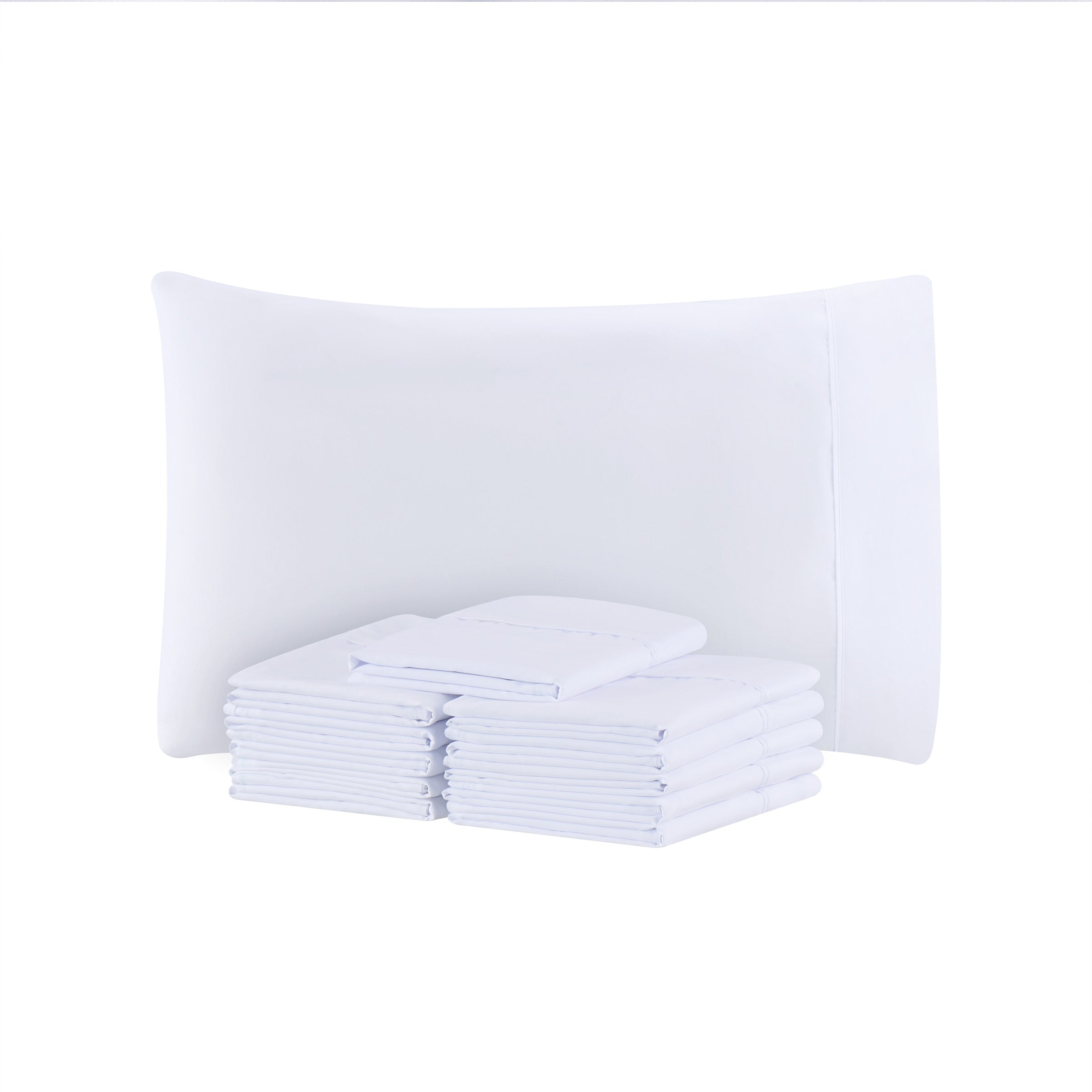 Host & Home Microfiber Pillowcase King White (12/Pack) (P-MFP-2040)