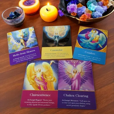 Erzengel Oracle Card Desktop Game Divination Cards Image
