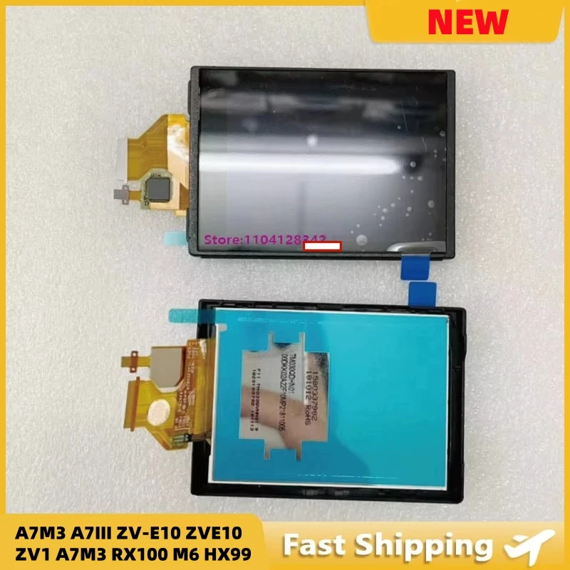 For Sony A7M3 A7III ZV-E10 ZVE10 ZV-1 ZV1 RX100 M6 HX99 With Touch LCD Display Screen ILCE-7M3 A7 Mark III Camera Part