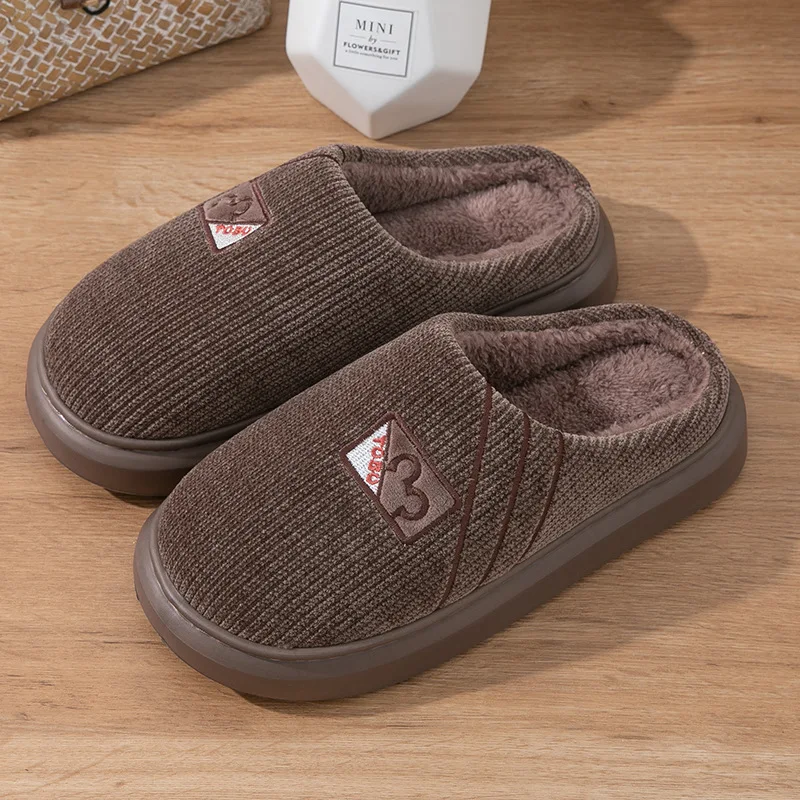 Casual frauen Hausschuhe Hause Plüsch Luxus Designer Frau Schuhe Winter Indoor Fuzzy Pelz Rutschen Wohnungen Elegante Schuhe Weiche Sohle