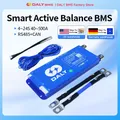 DALY Smart Active Balance BMS 16S 48V 8S 24V 4S 12V 1A Balance 485 CAN 100A 150A 200A 250A per batteria agli ioni di litio Lifepo4 18650