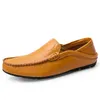 Männer Müßiggänger 2025, Neue Leder Schuhe Männer Casual Schuhe Mokassins Atmungsaktive Turnschuhe Männer Fahren Schuhe Komfort Wohnungen Plus Größe 47