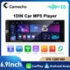 Camecho 6.9 '' Autoradio Android 1 Din 2 + 32G Lettore video multimediale Wireless Carplay Android Auto Bluetooth Mirrorlink GPS WIFI