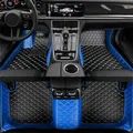 Doppio per ZEEKR X TPE Tappetini per auto 3D Cargo Liner Tronco/Schienale Pad Accessori per tutte le stagioni 4 posti