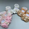 Dollbling Baby Schuhe Baby Mädchen Schuhe Hochzeit Party Fotografie Erste Walker Nähen Perlen