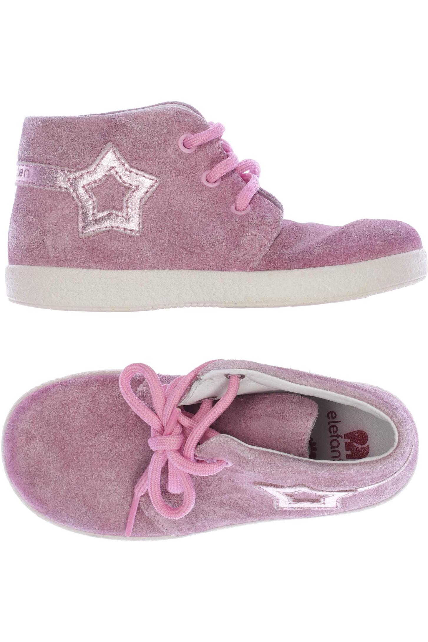 elefanten Mädchen Kinderschuhe, Gr. 24, pink, Leder Image