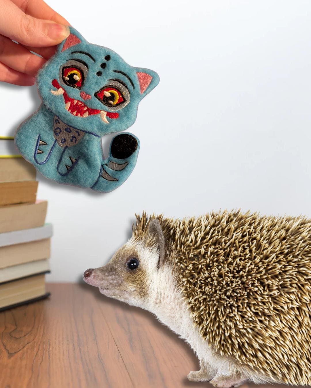Derpy Tiger KPop Demon Chibi Kawaii Menta Peluche Riccio Ratto Porcellino d'India Cincillà Giocattolo Arricchimento Piccolo Animale Foto Prop Gabbia B