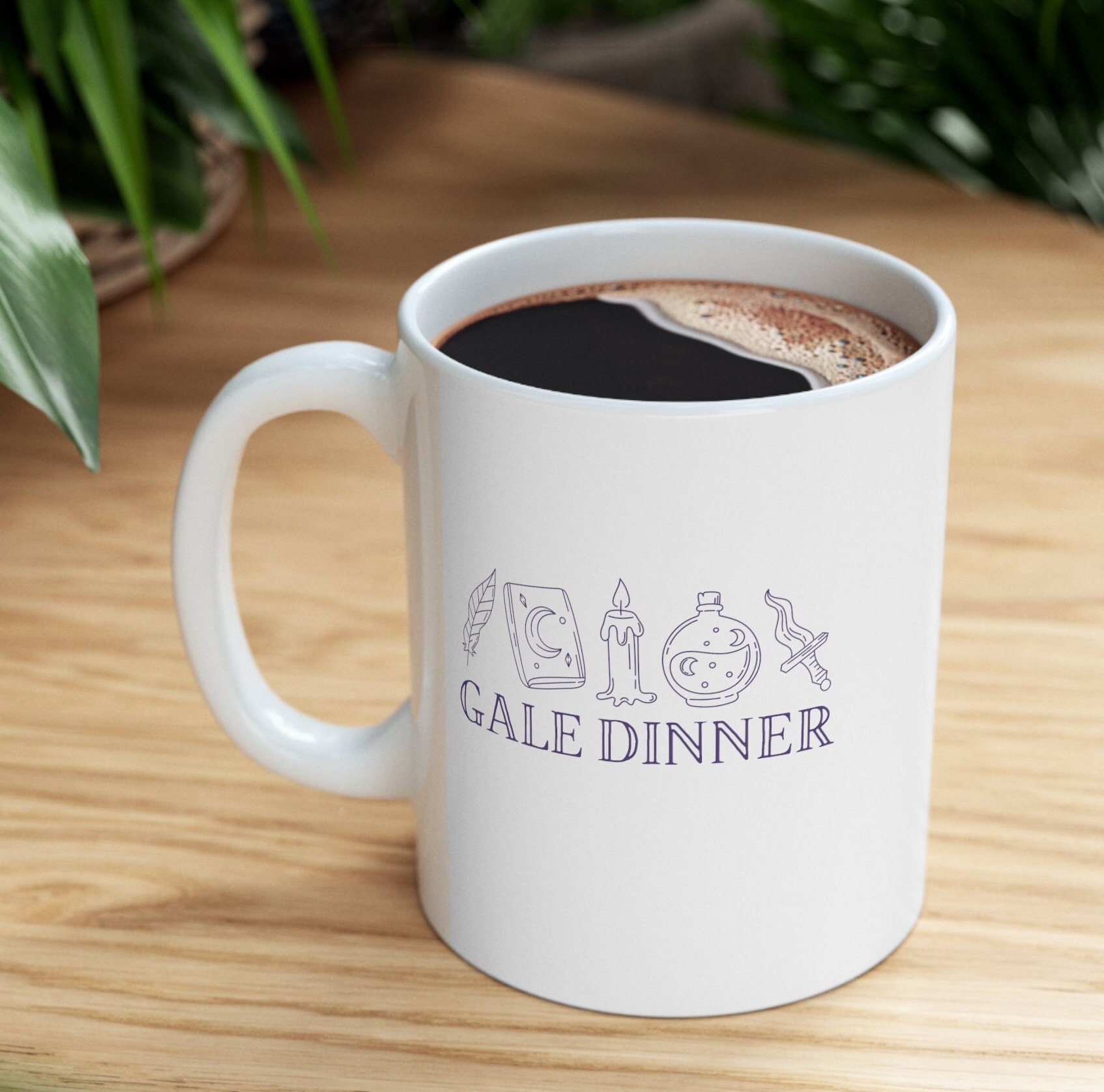 Tazza da cena BG3 Gale / Ispirata a Baldur's Gate 3 / Gale Dekarios BG3 DND Gift