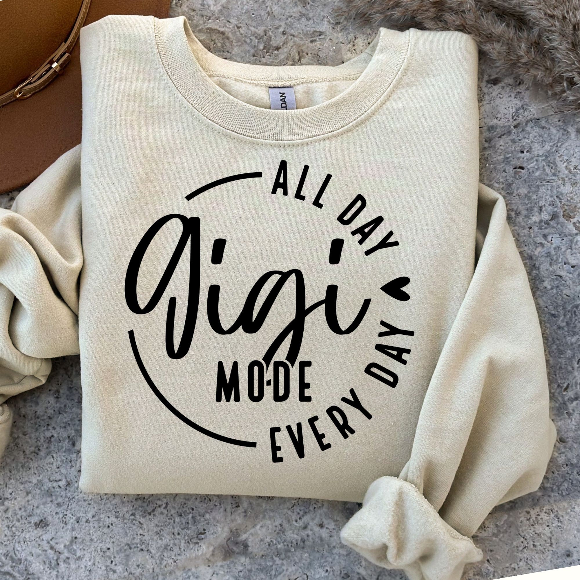 Gigi Mode All Day Every Day SVG PNG, Gigi Svg, Nonna Svg, Nonna Svg, Maglietta Gigi Svg, Benedetto Gigi Svg, Festa della Mamma Svg, Gigi Mode Svg