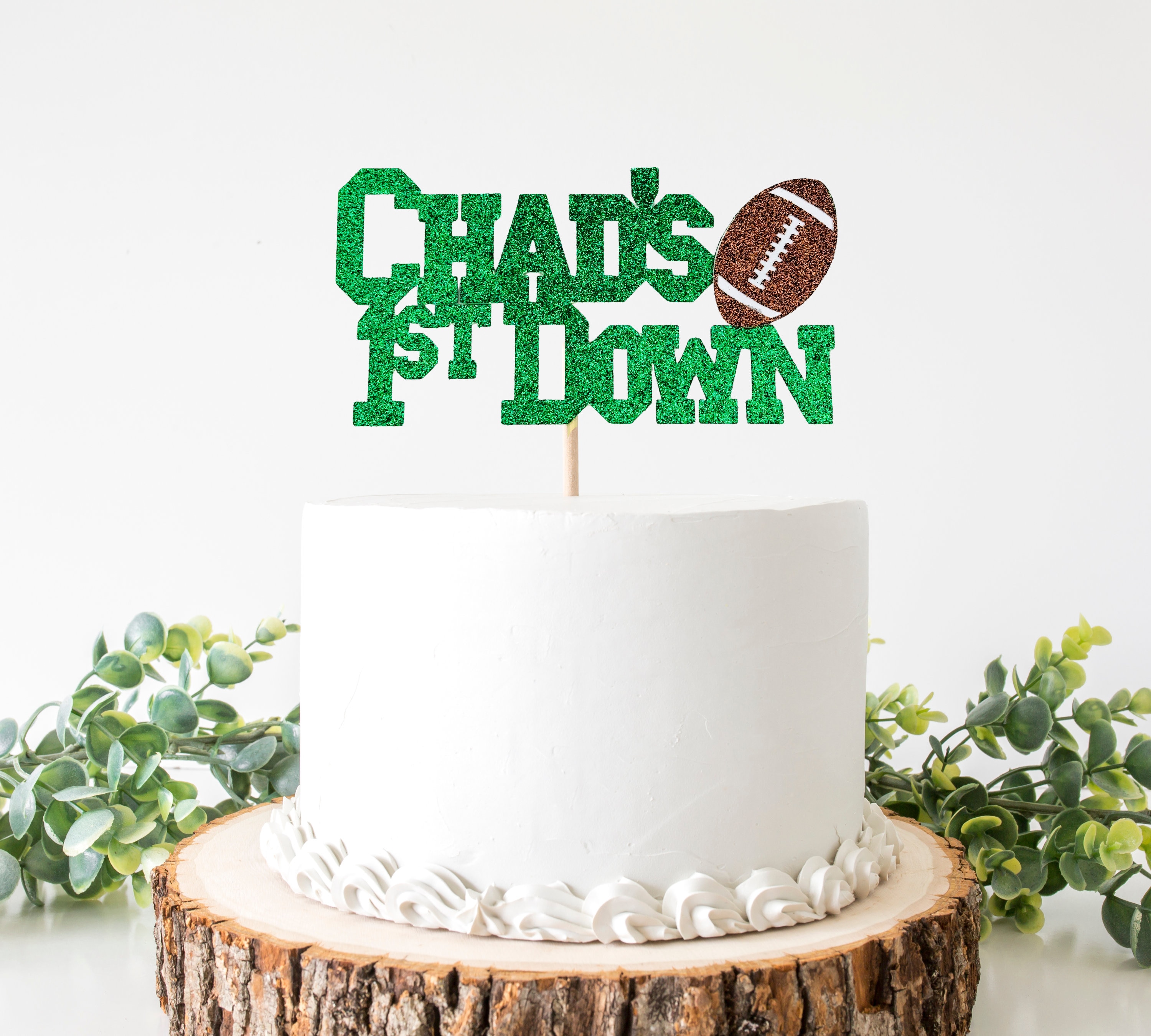 Topper per torta personalizzato a tema football americano, festa di football americano, torta smash a tema football americano, compleanno sportivo, co
