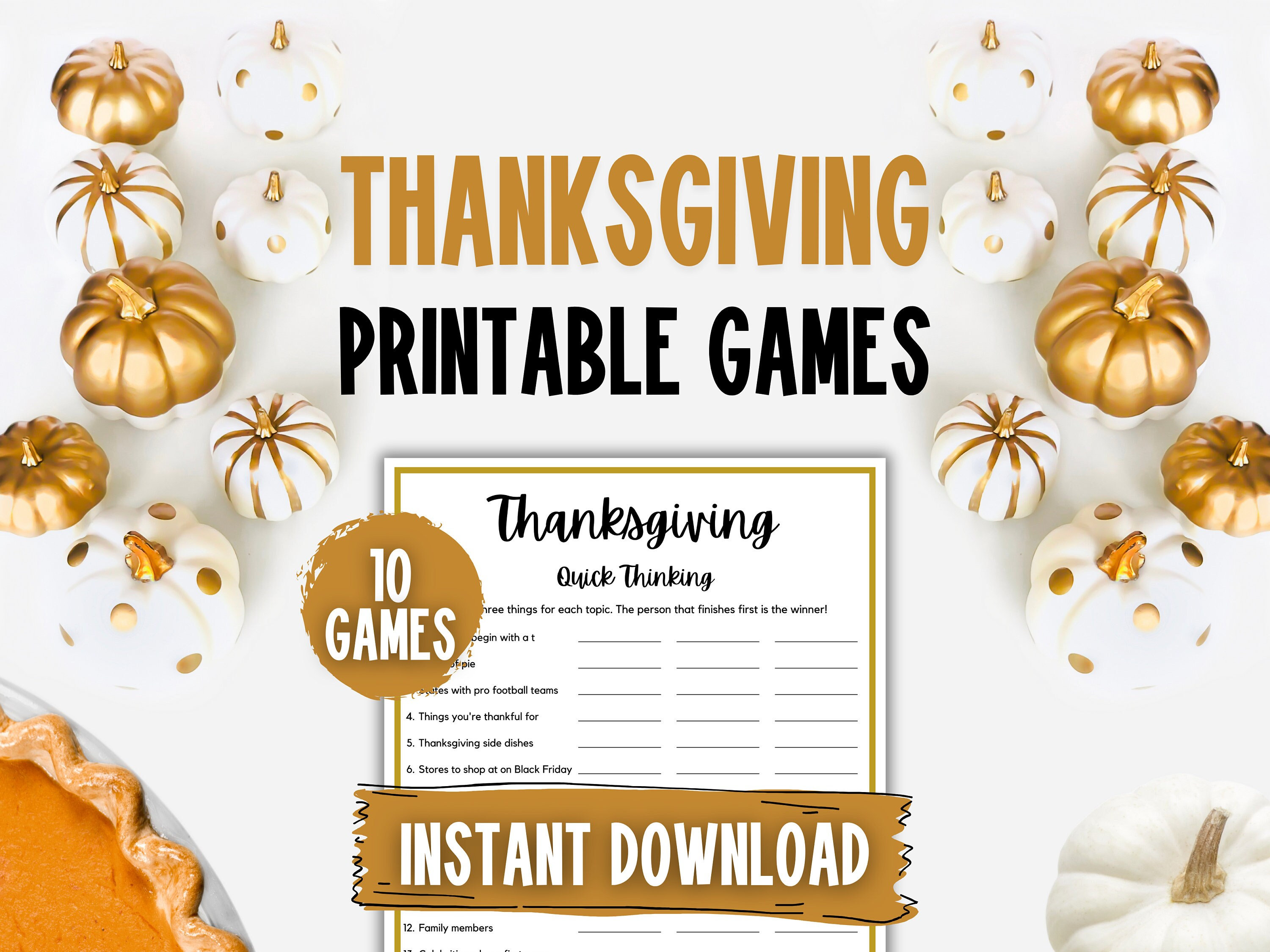 Giochi stampabili del Ringraziamento Pacchetto giochi stampabili del Ringraziamento Giochi dell'amicizia Giochi per feste del Ringraziamento per bambi