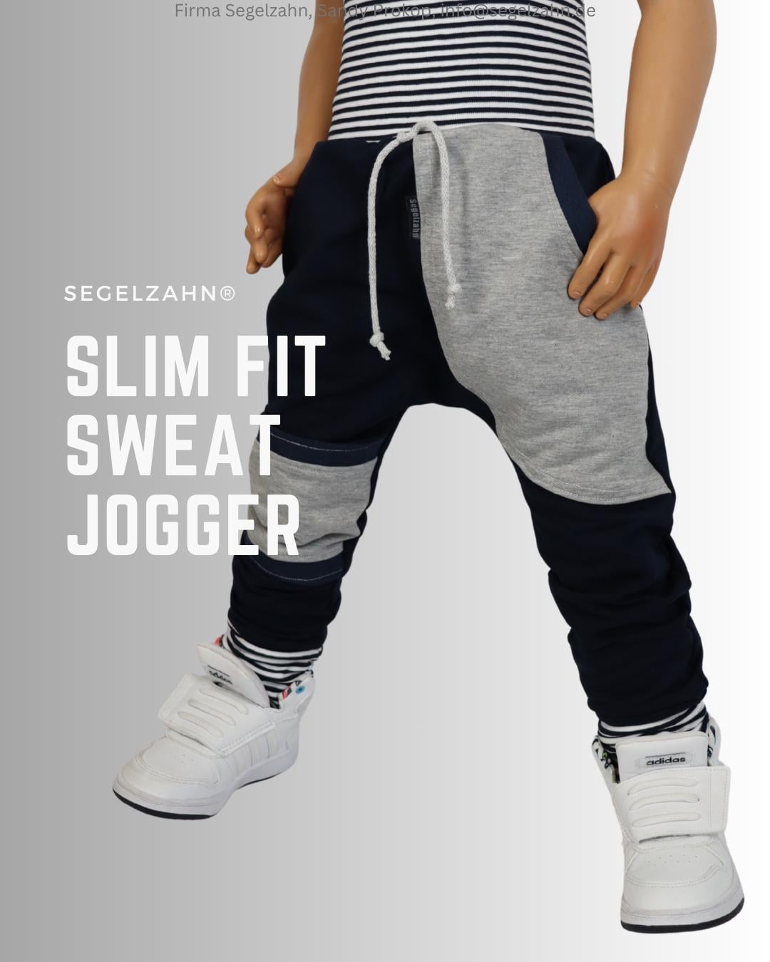 Pantaloni della tuta da ragazzo, pantaloni da jogging slim fit blu, pantaloni da jogging per bambini, pantaloni della tuta per neonati, pantaloni per