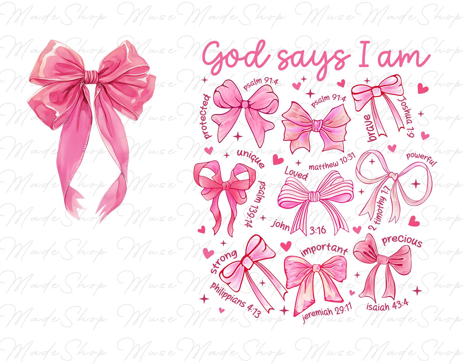 Dio dice che sono un fiocco civettuolo Png, Fede Png, Gesù Png, Citazioni cristiane Png, Religiose Png, Floreali Png, Versetti della Bibbia Png, Crist