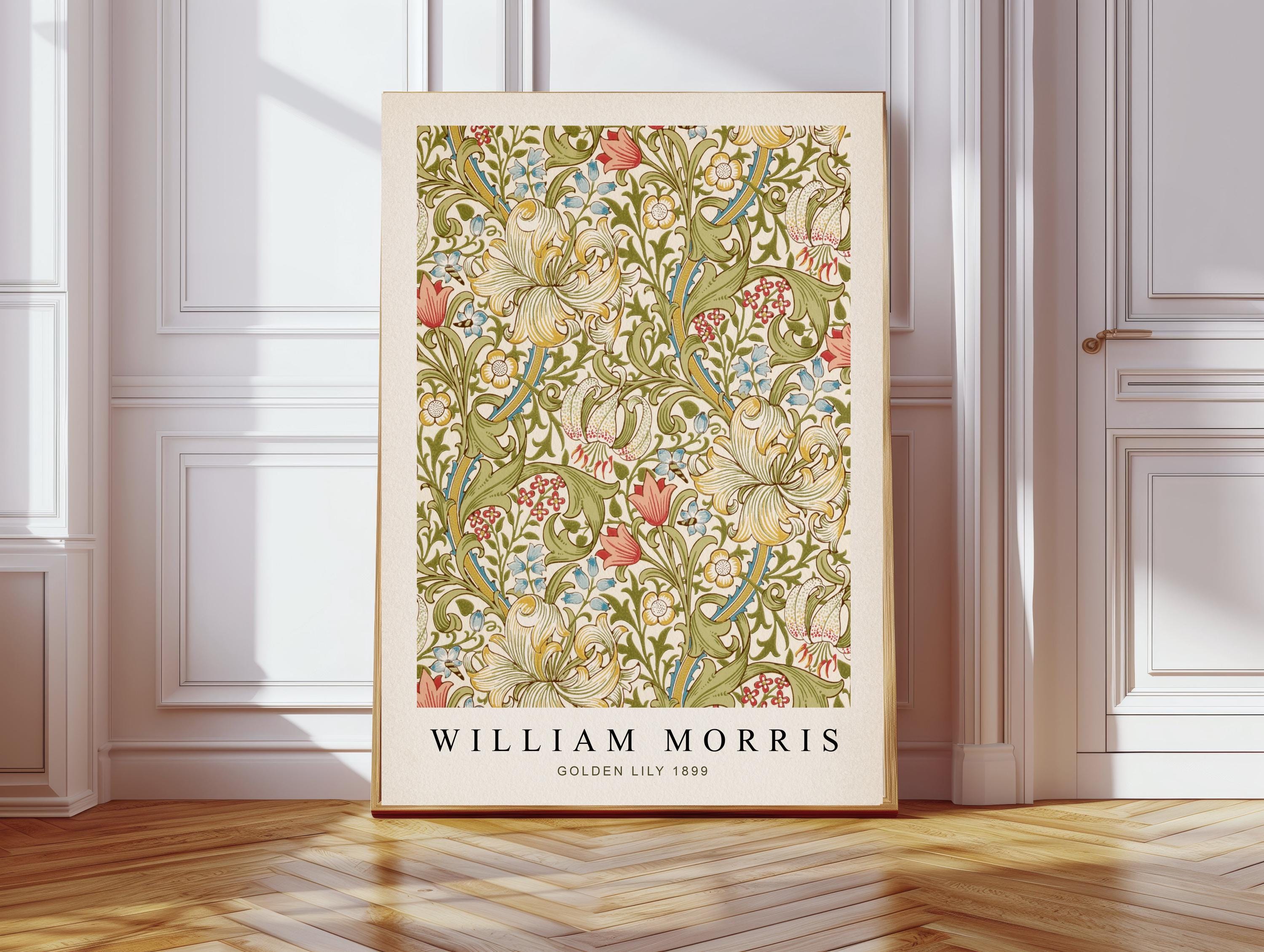 Stampa artistica di William Morris, stampa di salice di William Morris, stampa di Morris, stampa artistica floreale, stampa botanica, decorazione da p