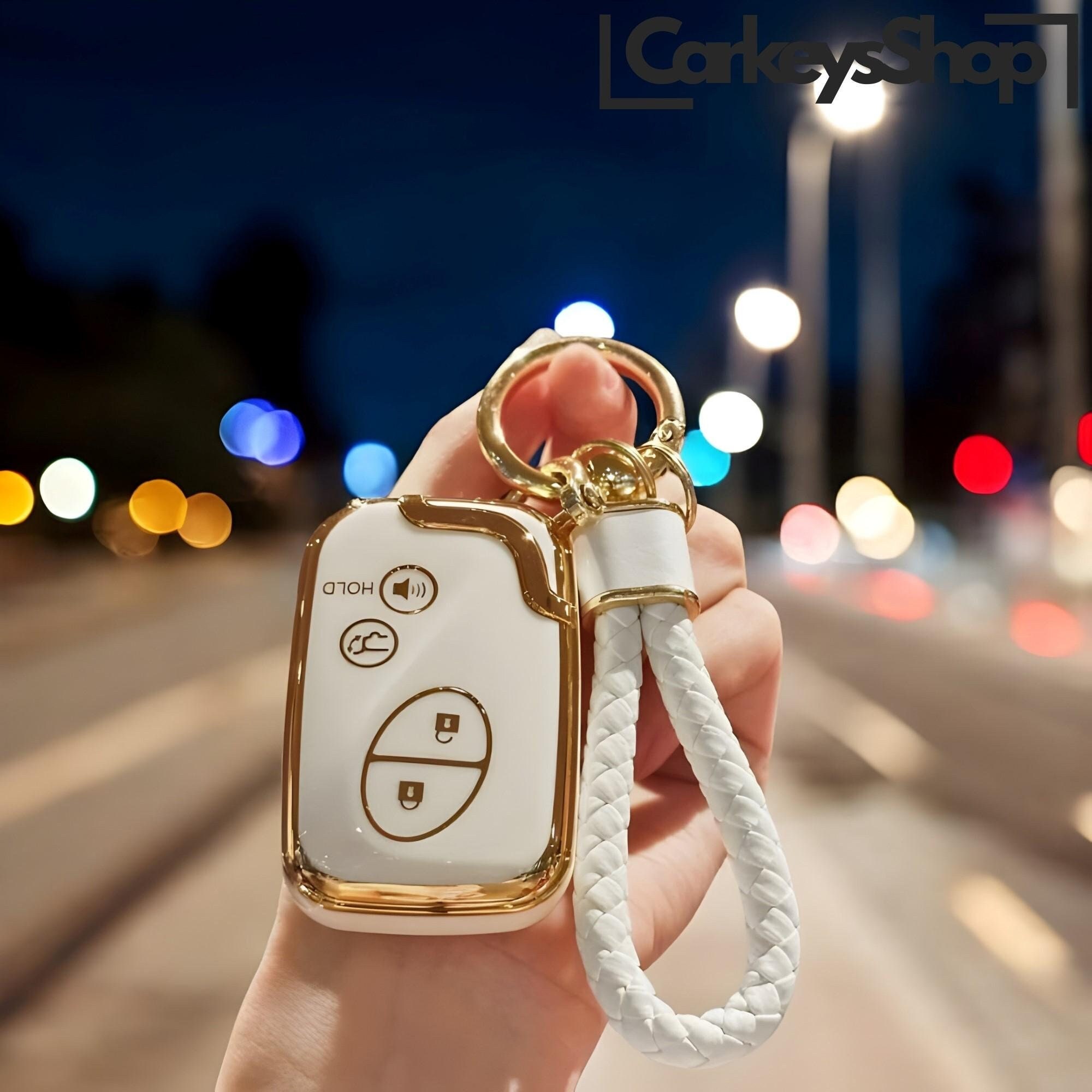 Custodia per portachiavi Lexus, con portachiavi, elegante, portachiavi in TPU, custodia per chiave auto, custodia per chiave auto, chiave auto, custod