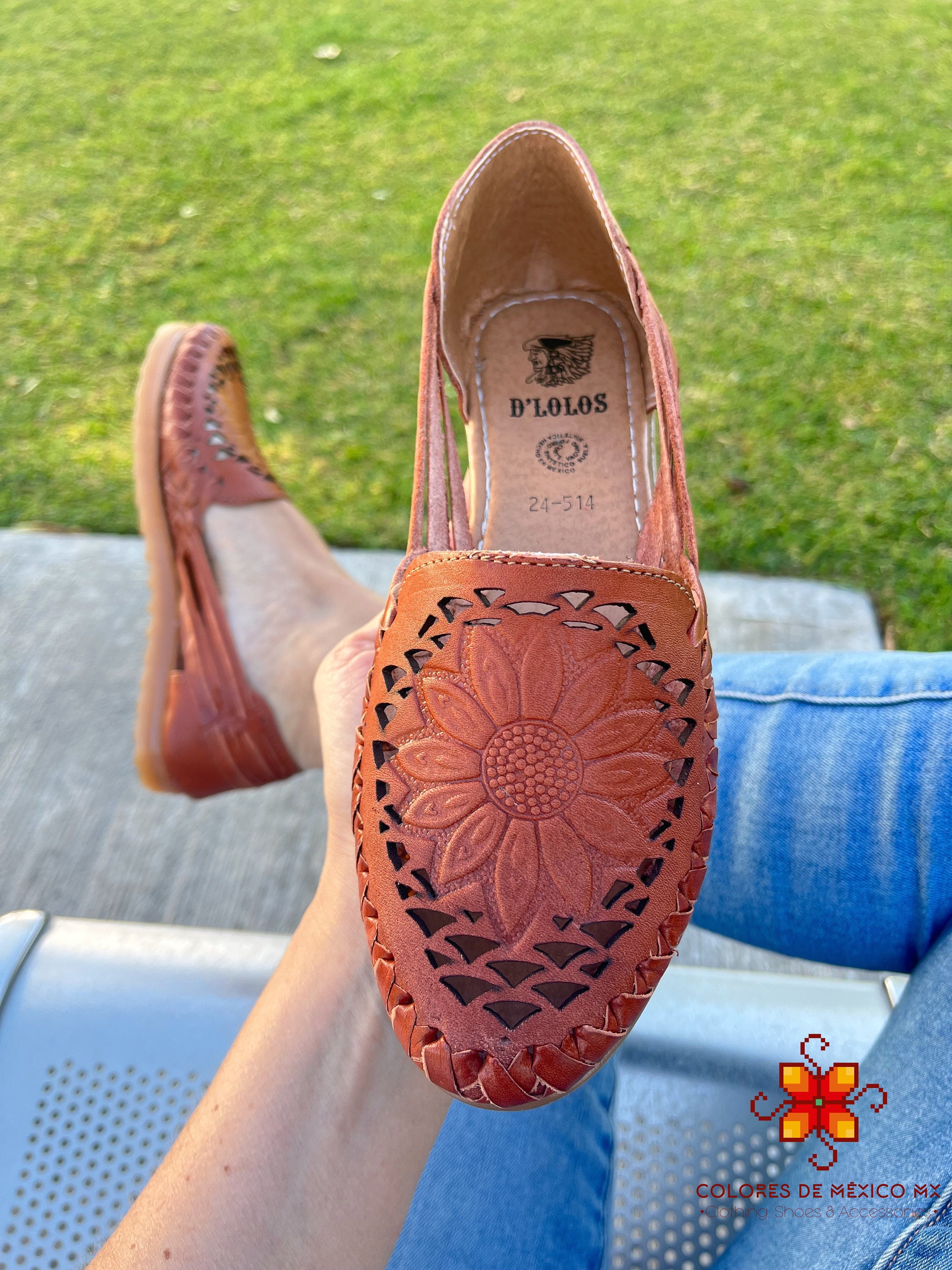 Sandali Huarache, sandali messicani girasole. Sandali di pelle. Sandalo Huarache. scarpe boho. Huarache messicane. Huarache in pelle da donna.