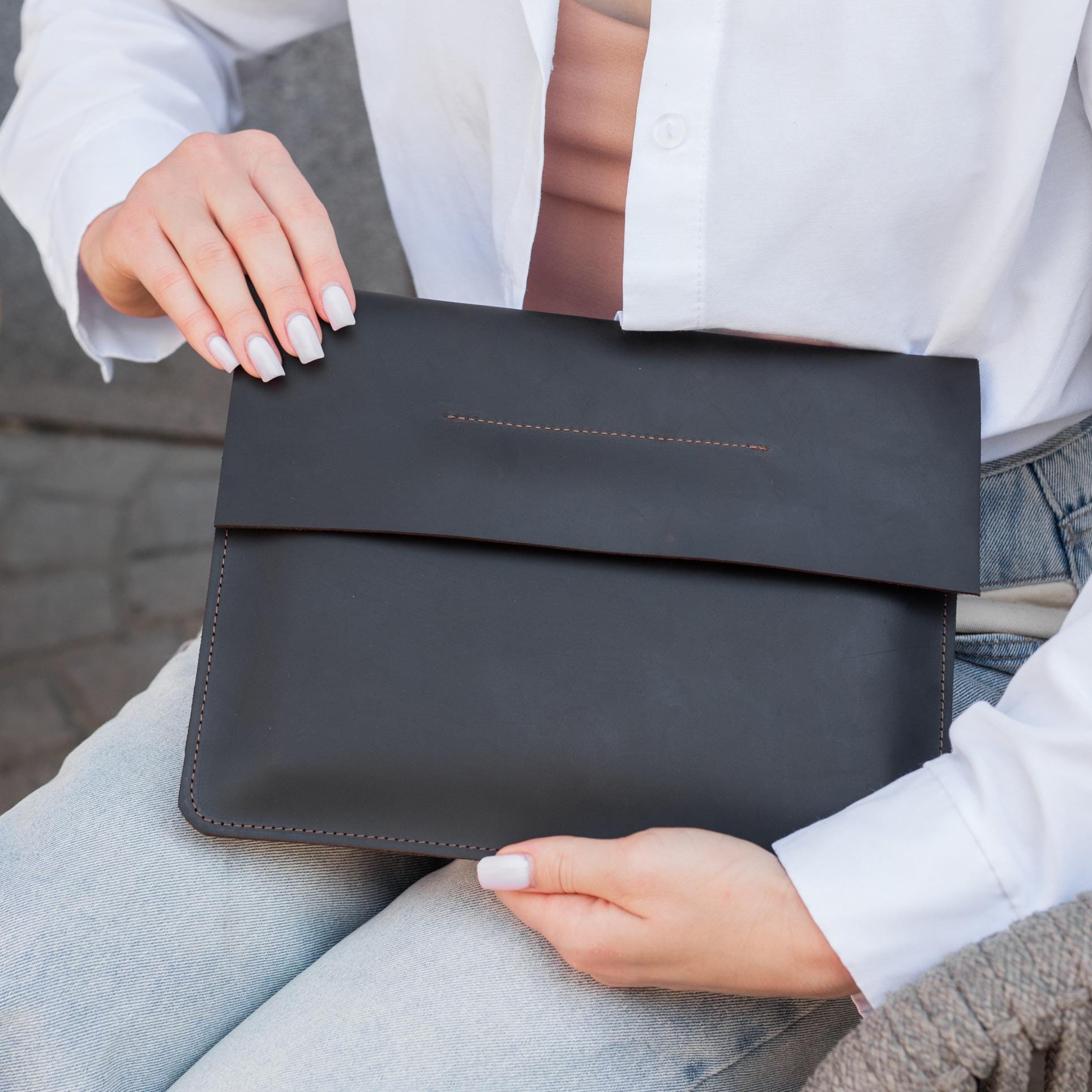 Custodia in pelle per tablet da 8 pollici, custodia per tablet fatta a mano, custodia personalizzata per tablet da 11 pollici, custodia personalizzata