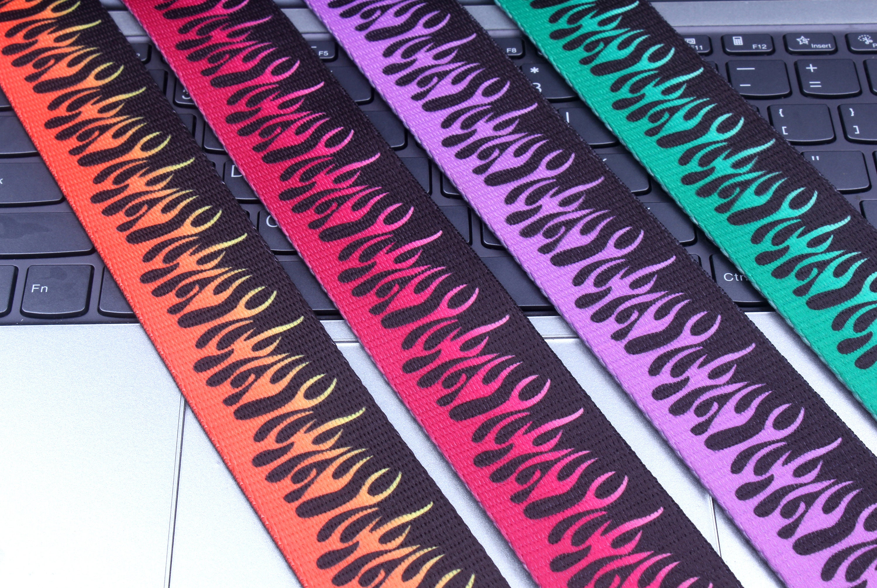 Cinghia modello fiamma-cinghia larga 1,5 pollici-cinghia cinghia-borse cinghia-borse accessori-accessori abbigliamento-cinghie dai cantieri-D-0919SC