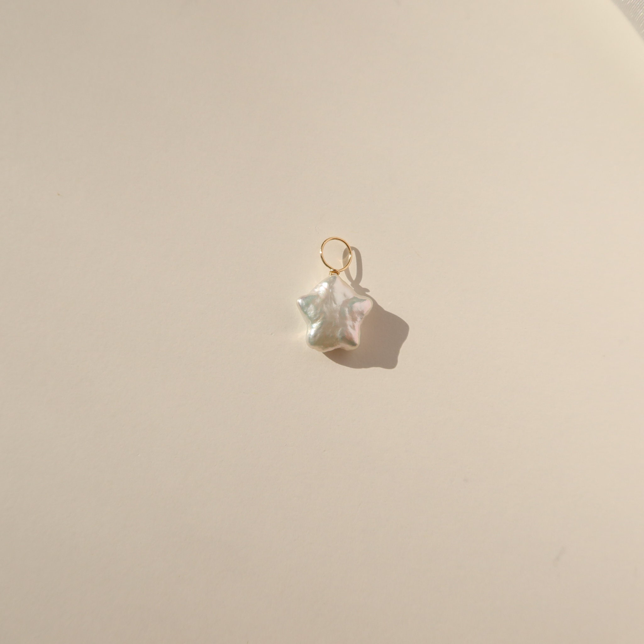 Ciondoli con perle a stella - Ciondoli con perle d'acqua dolce - Aggiungi un ciondolo alle tue collane - Ciondoli per collana - Collana personalizzata