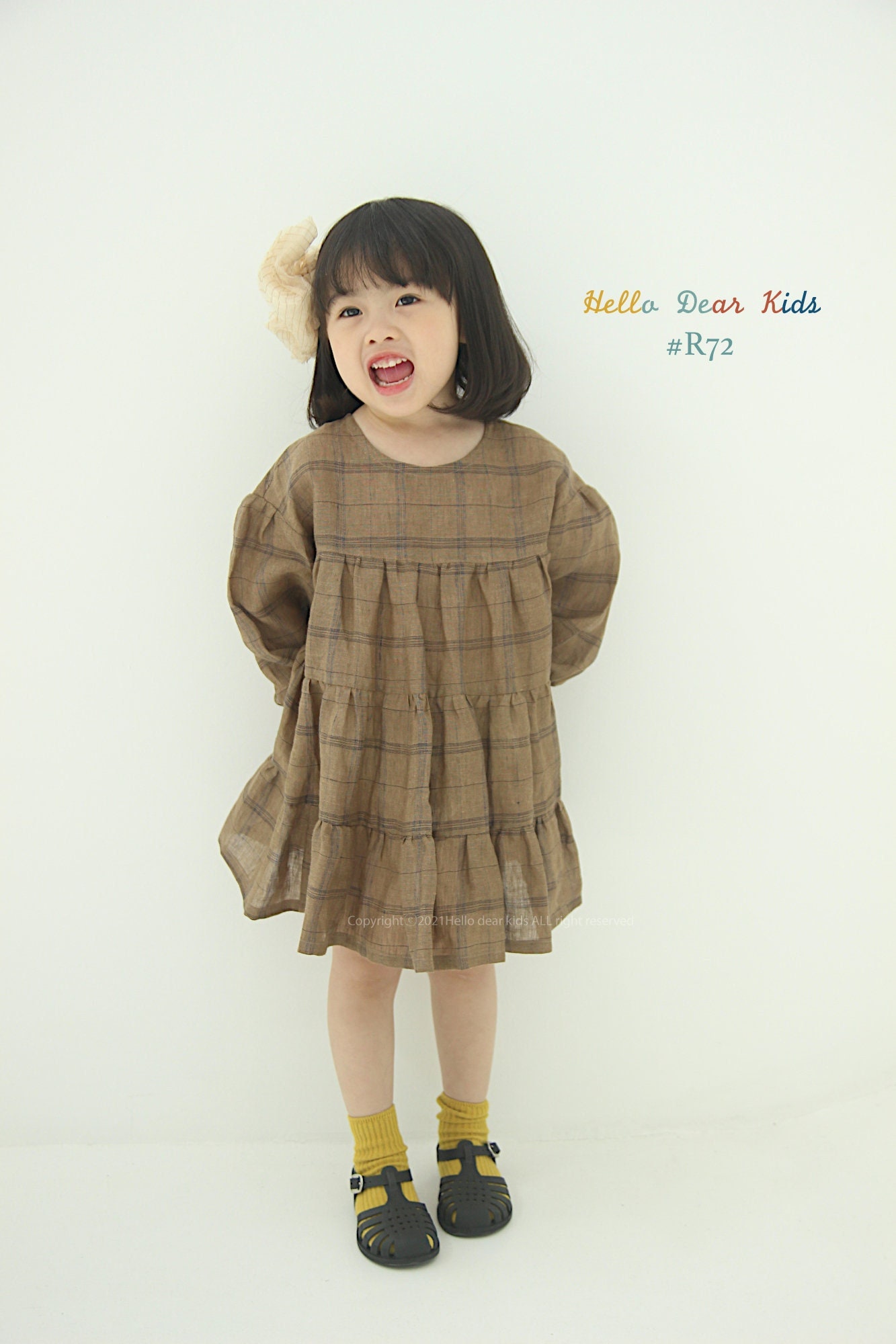 4 Bundle vestito e pantaloni con volant/R72/Modello di cucito/Modello di cucito PDF/Modello di cucito per bambini/Modello di cucito per neonati/3M~12Y