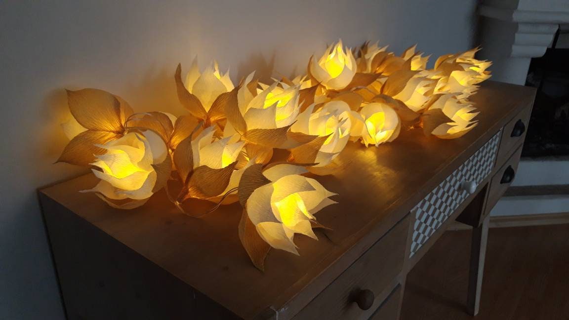 Luci a corda, ghirlande luminose, luci a batteria, ghirlande, luci da matrimonio, luci a corda, luci floreali, luci fatate, luci per la casa