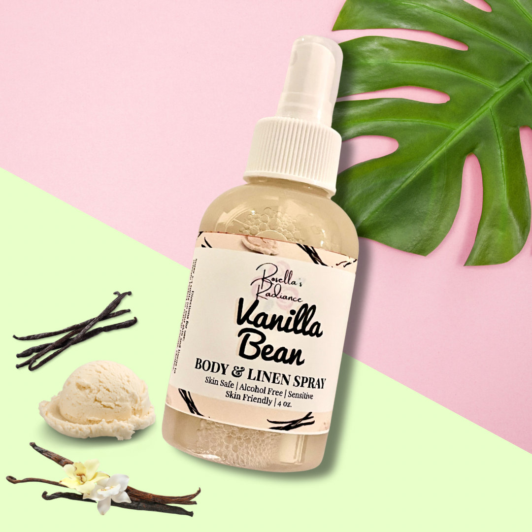 Spray per corpo e tessuti alla vaniglia / Profumi natalizi / Fragranze natalizie / Regali di Natale / Vaniglia / Profumi dolci / Fragranza / Spray per