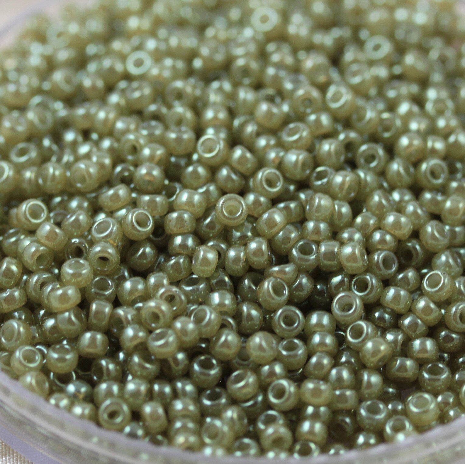 Perline trasparenti di Miyuki Perline di semi di sedano Miyuki 8/0 da 20 g - 20 grammi, perline trasparenti, Miyuki 2374