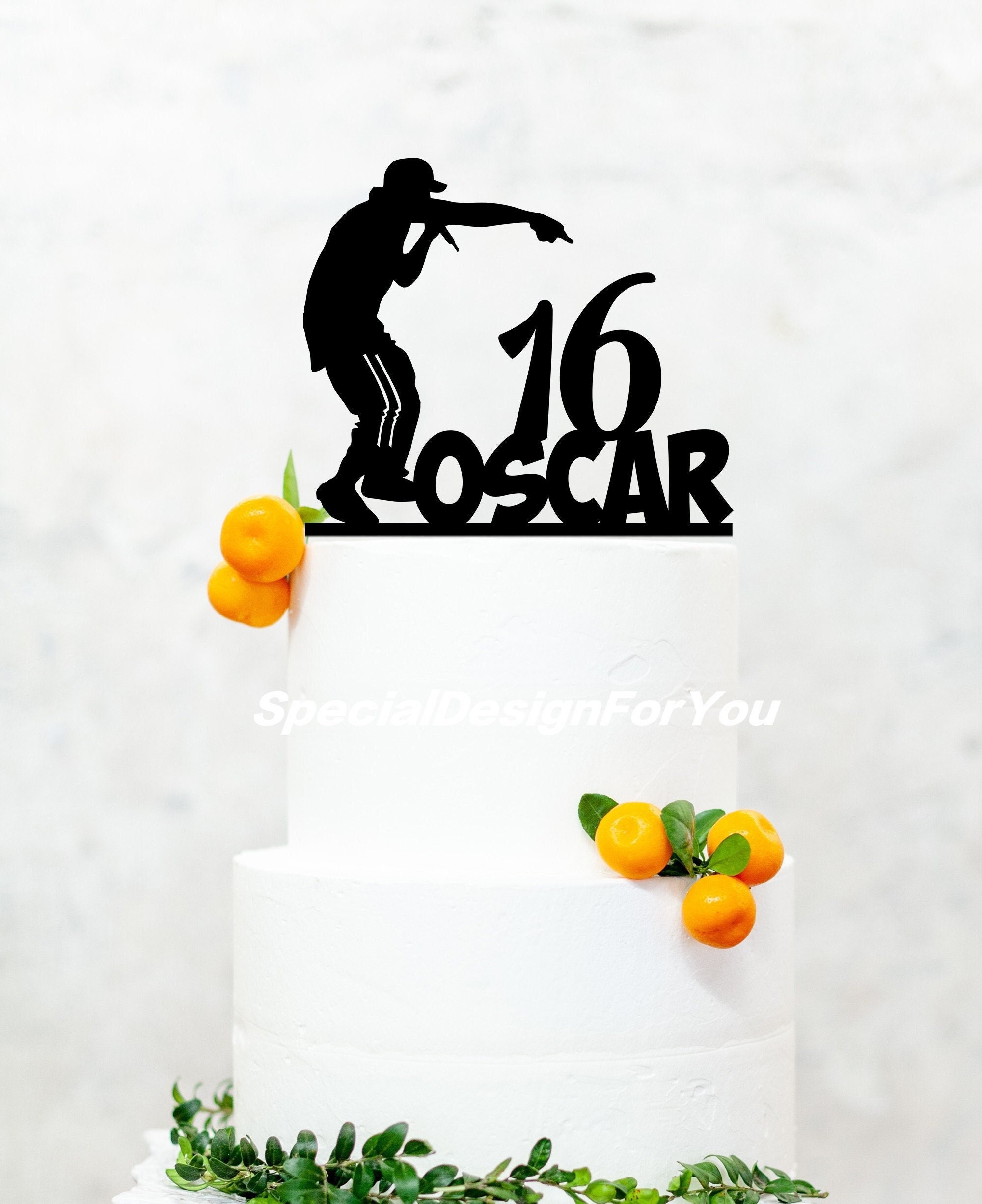 Topper per torta di compleanno cantante, Topper per torta cantante rap, Topper per torta artista, Decorazione per festa rapper, Topper per torta di co