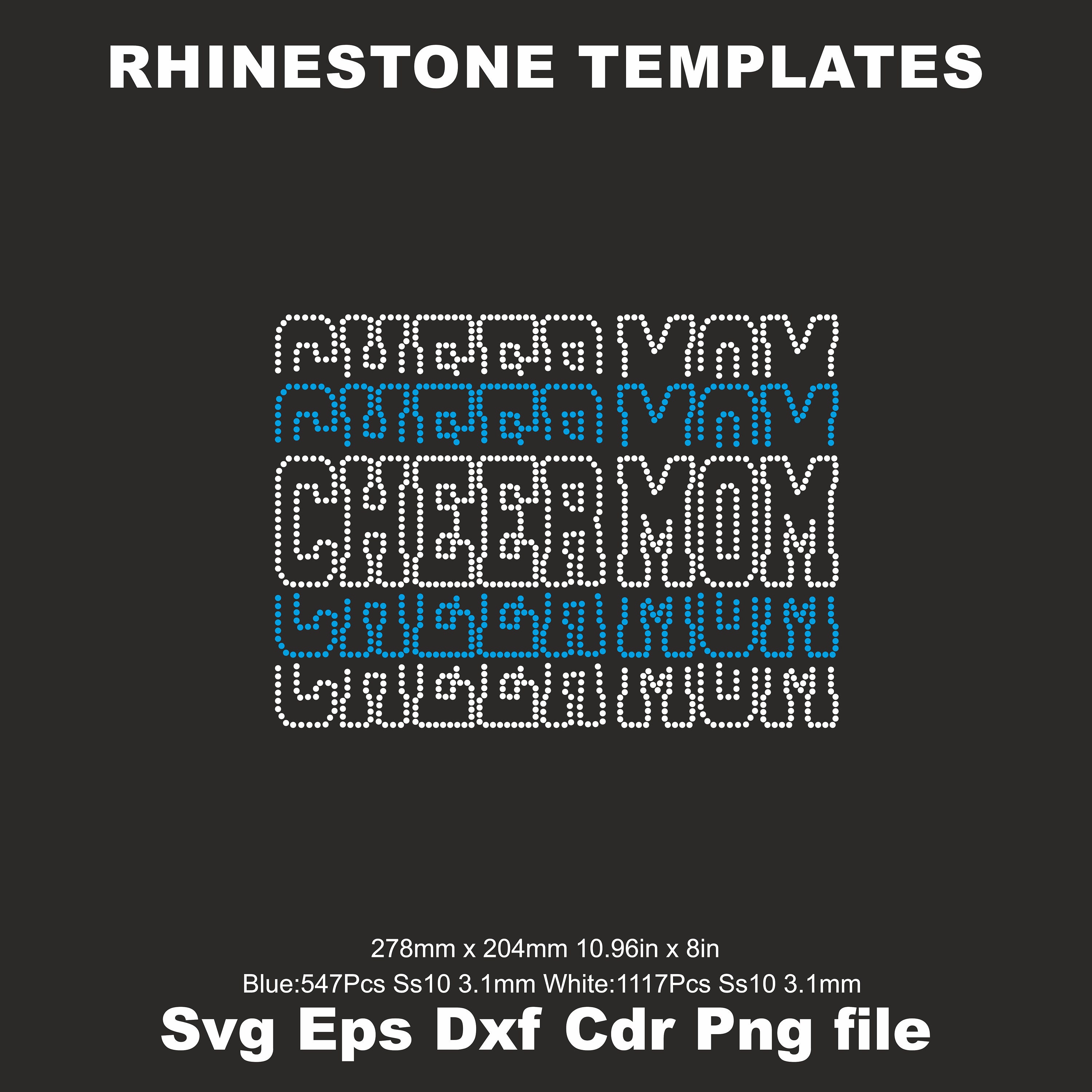 Modello di strass Cheer MOM ss10 Svg, modello di Cheer, strass di mamma cheerleader, modelli Cricut trasferimento di ferro da stiro Cheer MOM svg