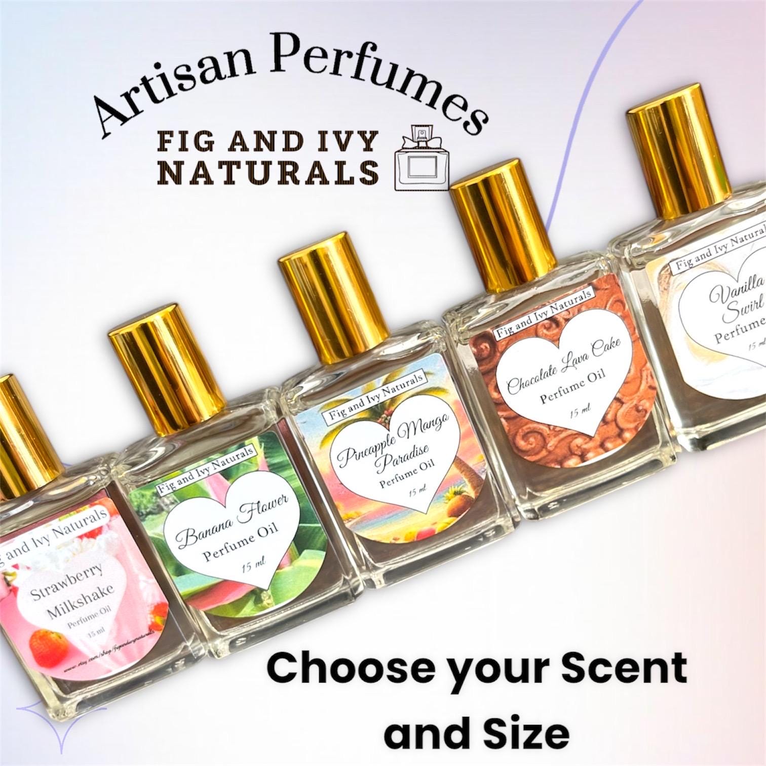 Olio profumato, Scegli la tua fragranza, Profumo alla vaniglia, Profumo alla fragola, Fragranza gourmand, Profumo floreale